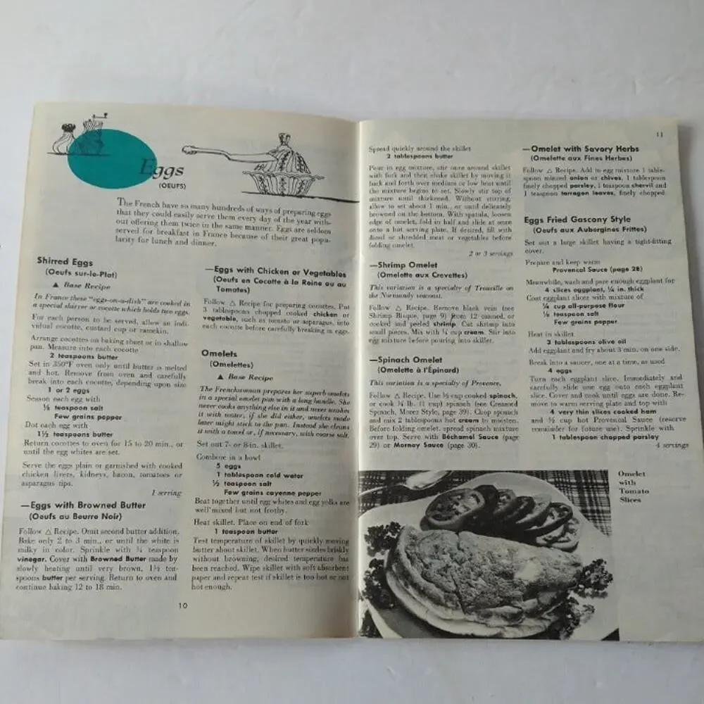 Cooking Magic The French‎ Cookbook Culinary Arts Institute 141 Recipes Vtg 1975